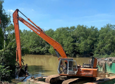 Cho Thuê Xe Múc Đất Tại Sóc Trăng: Giải Pháp Thi Công Tối Ưu Tối Đa Chi Phí
