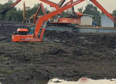 Dịch vụ cho thuê máy xúc cần dài chuyên nghiệp tại Tân Uyên, Bình Dương – Đại Đồng Đen cam kết uy tín và giá tốt**